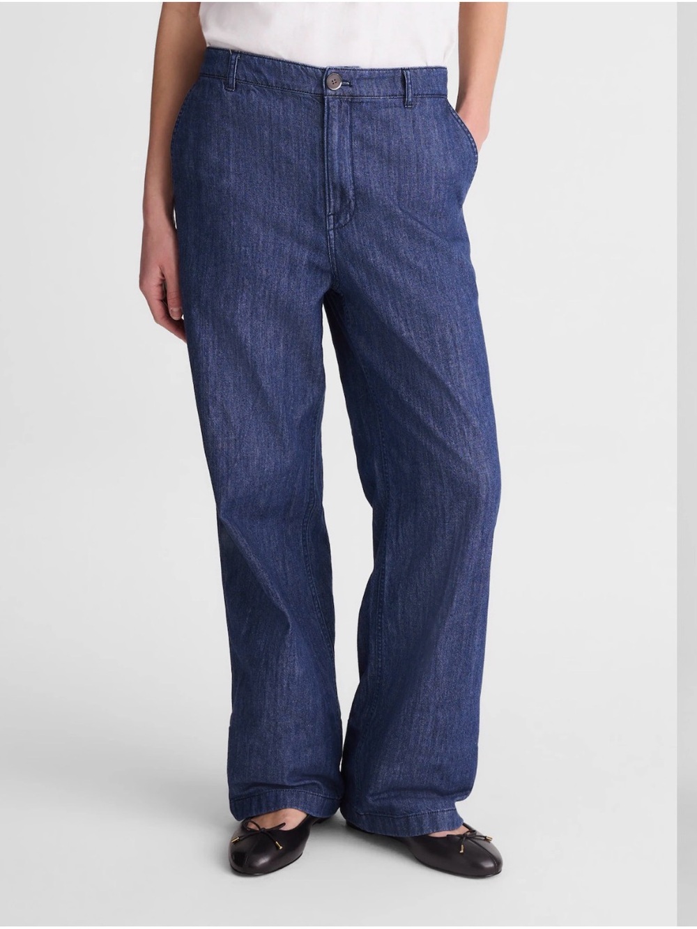 Madewell Zoe Relaxed Straight Denim Pant 4